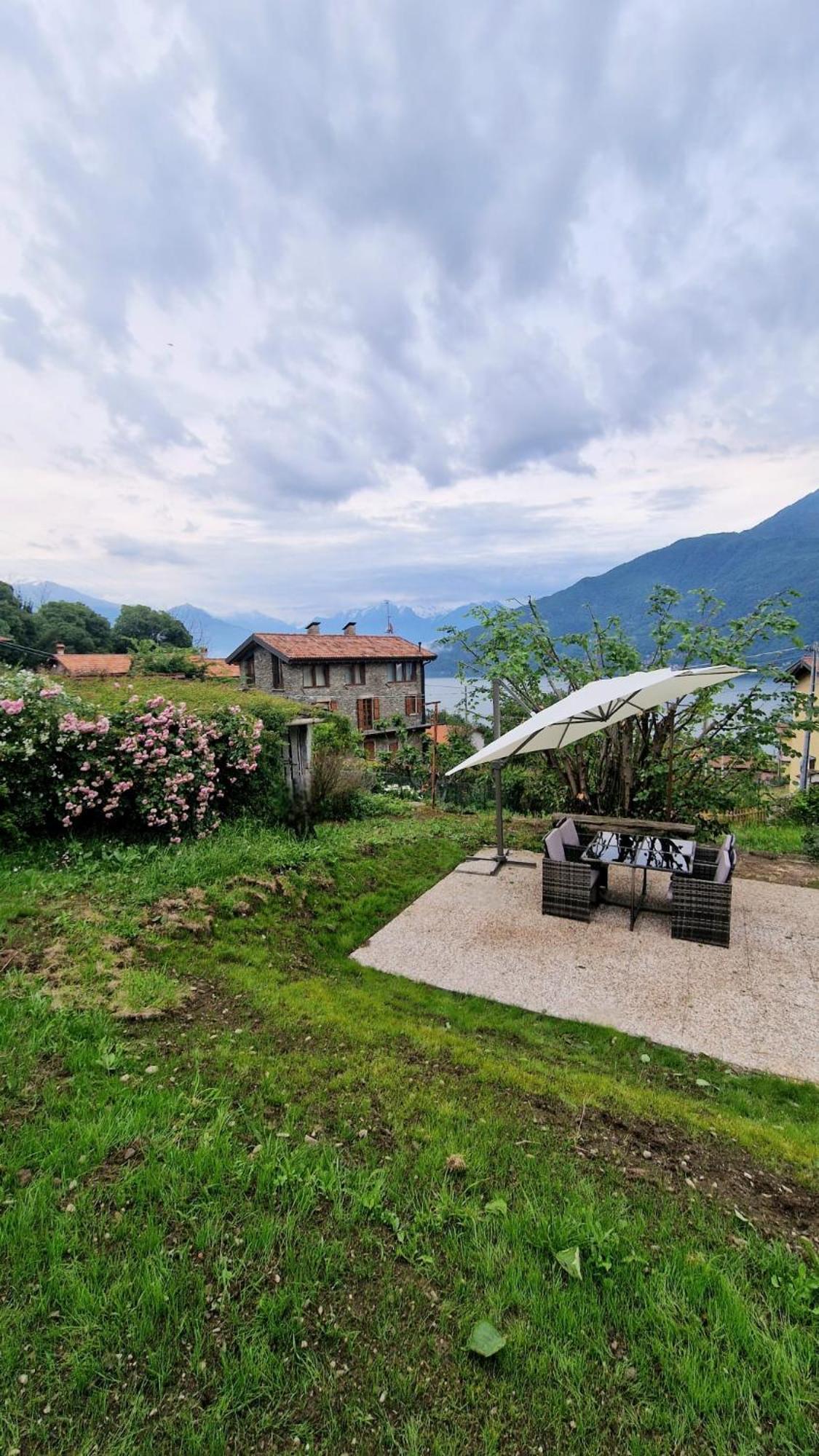 Villetta Con Giardino Privato Cremia Esterno foto
